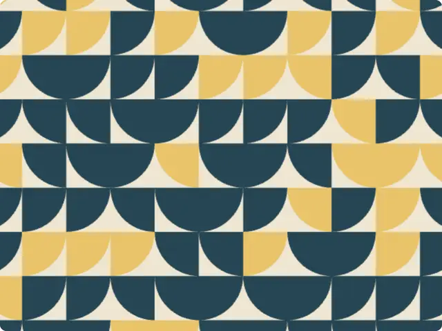 Truchet Patterns: Truchet tilings (arcs, diagonals, triangles, quarter circles), random or guided by a noise field.