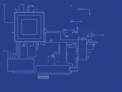 Circuit board pattern generator example: Circuit Blueprint, Blueprint preset
