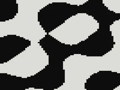 Moiré pattern generator example: Math Plot Grid, Interference preset