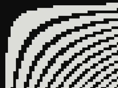 Moiré pattern generator example: Math Plot Grid, Plotter moiré preset