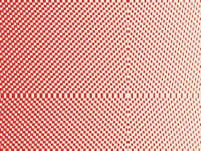 Op art generator example: Op Art Vibrations, Red circles preset