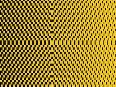 Op art generator example: Op Art Vibrations, seed 1207