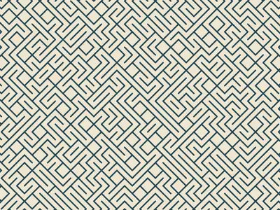 Pattern generator example: Truchet Patterns, Maze preset
