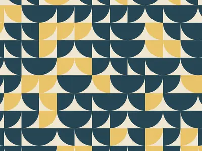 Pattern generator example: Truchet Patterns, seed 1207